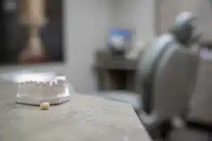 A dental crown at Scott Dooley DDS